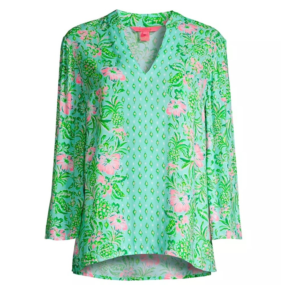 Lilly Pulitzer Luna Bay Tunic shirt